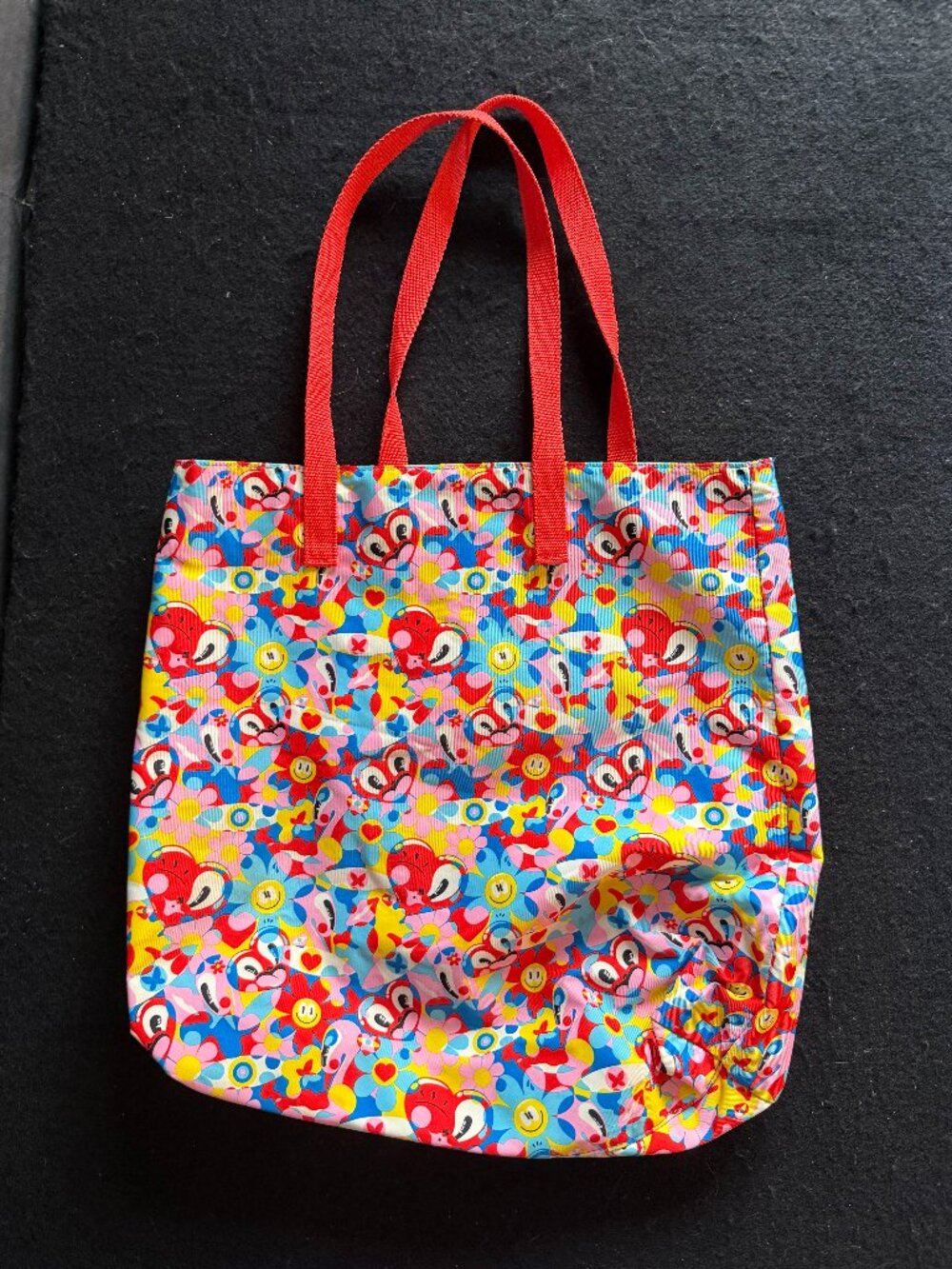 Estee Lauder/Hattie Stewart Reversible Floral/Heart Tote - Picture 1 of 4